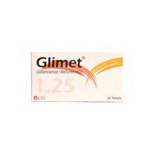 Glimet 1.25mg+250mg Tablet
