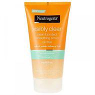 Neutrogena Visibly Clear Clear & Protect Smoothing Scrub Oil Free 150ML