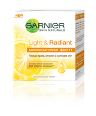 Garnier Skin Natural Light And Radiant Fairness Day Cream SPF17 40 ML