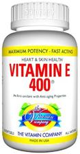 The Vitamin Company Vitamin E 400 20 SoftGel