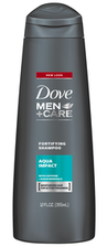 Dove Men + Care Aqua Impact Fortifying Shampoo 355ML