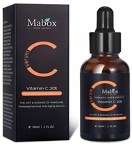 Mabox Vitamin C  Serum 30ml , Acne Clarifying Anti-Aging Whitening Anti-Wrinkle