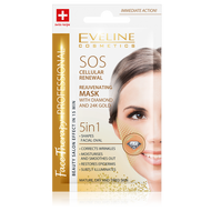Eveline Rejuvenating Mask With Diamond and 24K Gold 7 ML