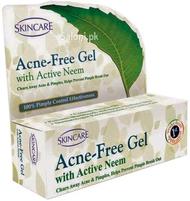 Skincare Acne Free Gel With Active Neem