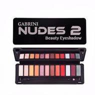 Gabrini Nudes 2 Beauty Eyeshadow Palette