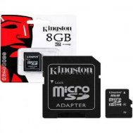 Kingston 8 Gb Memory Card - Black By Vip Traders