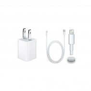 Singapore Mobile Accessories Charger For Iphone 8,8 Plus With Charging Cable - White