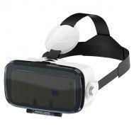 Rubian - 3D VR Glasses VR-Z4 with Headphones - Black & White