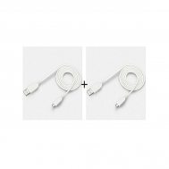 Singapore Mobile Accessories Pack Of 2 - Micro USB Fast Charging Data Cable - White