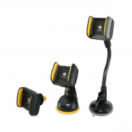 Z-Edge - 3 in 1 Universal Cell Phone Car Mount Cradle Holder By HotBuy