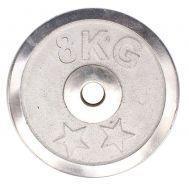 Weight Metal Plate - 8 KG - Silver 8155-8-k
