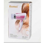 Kemei KM-6831 Professional Hair Dryer - hot and cold - medium size heavy duty