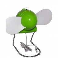 USB Mini Portable Fan - Green By Waqas Traders