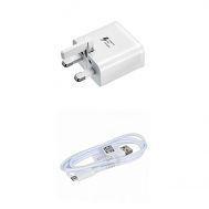 Fast Charger With USB Cable For Samsung -White By Singapore Moblie Accessories