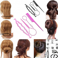 Hair Styling Set Clip Braid Hair Ponytail Tool Hair Accessory