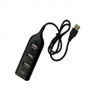 Singapore Mobile Accessories USB Hub 4 Port - 2.0 - Black
