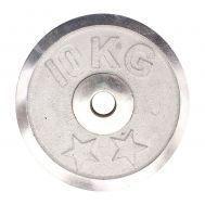 Weight Metal Plate - 10 KG - Silver 8155-10-k
