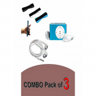 Combo Pack of 3 Mobile Handle MP3 Player Handfree By Marhaba Mart
