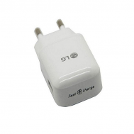 LG Fast Charger For G2,G3,G4,G5,V10,V20 - 1.8A - White By Singapore Moblie Accessories