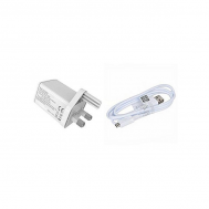 For Infinix With USB Charging Data Cable - White By Singapore Mobile Accessories Charger