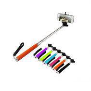 Singapore Mobile Accessories Pack Of 2 - Multicolour Selfie Stick Wired - Multicolour