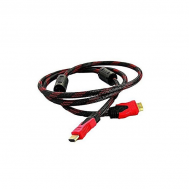 Singapore Mobile Accessories HDMI Cable 1.5M - HDMI To Hmdi - Black & Red