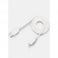 Singapore Mobile Accessories Pack Of 2 - Micro USB Fast Charging Data Cable For Smartphones - White