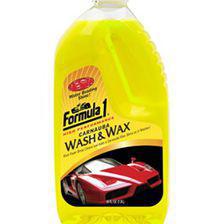 Formula 1 Carnauba Wash & Wax - 64oz | Car Shampoo | Car Cleaning Agent | Car Care Product | Glossy Touch Shampoo | Mirror Like Shine
