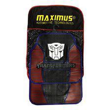 Transformers PVC Floor Mat Black and Red | Rubber Floor Mats | Car Mats | Vehicle Mats | Foot Mat For Car | Latex Mats
