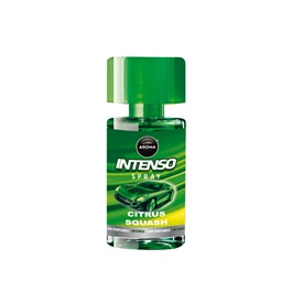 AROMA Intenso Liquid Spray - Citrus Squash | Car Perfume | Fragrance | Air Freshener | Best Car Perfume | Natural Scent | Soft Smell Perfume