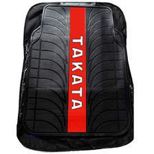 Takata PVC Floor Mat Black and Red | Rubber Floor Mats | Car Mats | Vehicle Mats | Foot Mat For Car | Latex Mats