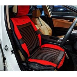 U.A.E Japanese Leather Type Rexine Seat Covers Red and Black