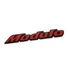Modulo Red SS Material Metal Emblem Logo with Double Tape