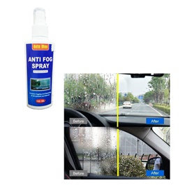 Auto Max Anti Fog Spray | Prevents Fogging of Glass or Plastic Windows, Mirrors, Eyewear Lenses, Glasses, Swim Goggles, Ski Masks, Binoculars | Streak Free, Long Lasting Solution
