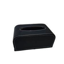 Car Tissue Box Black | Tissue Holder | Modern Paper Case Box | Napkin Container Tray | Towel Desktop