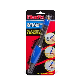 FiberFix UV Repair Pen Fixes In 5 | Used to Repair and Fix items | 5 Second Quick Fix Liquid Glue Pen Uv Light Repair Tool With Glue Super Powered Liquid Plastic Welding Compound