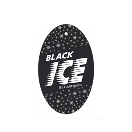 Black Ice Car Branded Perfume Card Hanging Carfumes