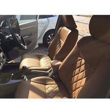 Japanese Rexine Extra Foaming Seat Covers Beige Style A