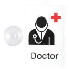 Doctor Plus PVC Hanging Tag for Windshield
