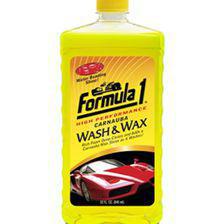 Formula 1 Carnauba Wash & Wax - 32oz | Car Shampoo | Car Cleaning Agent | Car Care Product | Glossy Touch Shampoo | Mirror Like Shine
