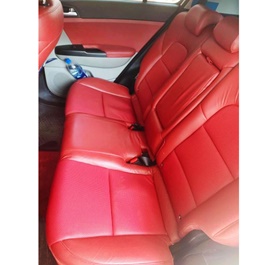 Kia Sportage Japanese Leather Type Rexine Seat Covers Cherry Red - Model 2019 -2021
