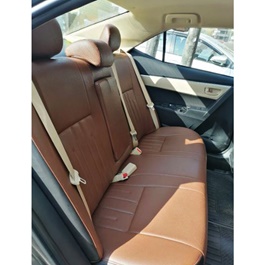 Honda BRV Leather Type Rexine Seat Covers Brown | Seat Covers | Universal Seat Covers | Leather Type Seat Covers