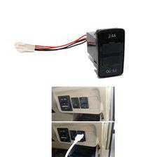 Toyota In-Dash Dual USB Socket OEM Quality For Mobile Fast Charge