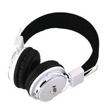 NIA X3 Bluetooth Wireless Headphone - White | Hearing Protection Safety Earmuffs Headphoe Noise Reduction Ear Protector Soundproof Headphones