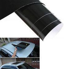 Glossy Black Car Sunroof Sticker | PVC Sunroof Sticker | Car Wrap Sticker For Roof