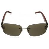 Montblanc MB408S6028J Rimless Sunglasses