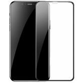 Baseus Full Coverage Curved Tempered Glass Protector for iPhone XR (Black)(SGAPIPH61-KC01)