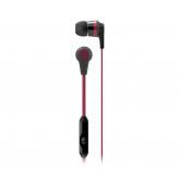 Skullcandy Ink'd 2.0 Earbud Headphones with Mic - Black/Red