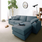 SH Connor Sectional Sofa ISO-55 Blue