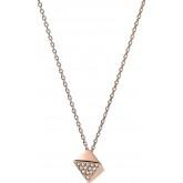 Fossil Women's Faceted Nugget Pendant Necklace